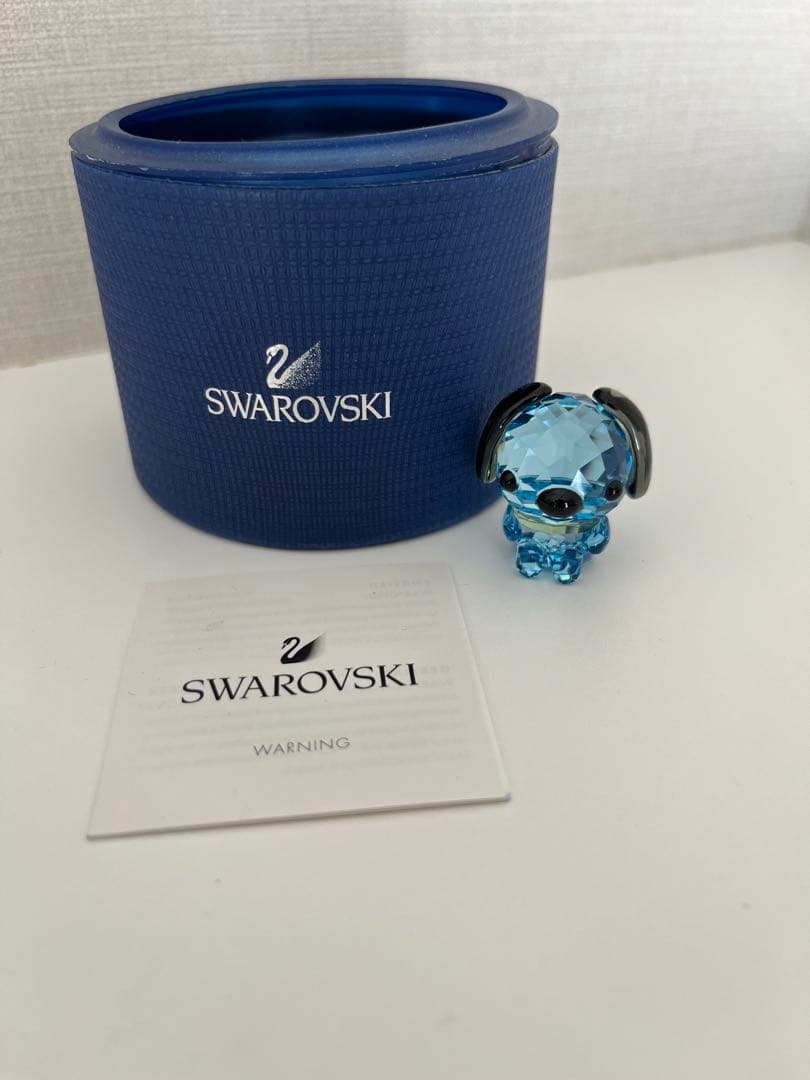 Swarovski 干支　犬の置物