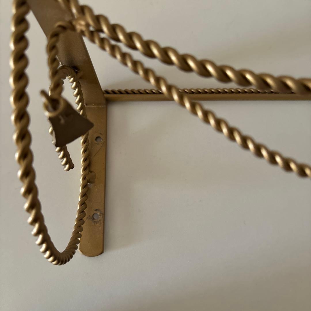 ウォールシェルフ  ヨーロピアン  ゴールド  2個セット