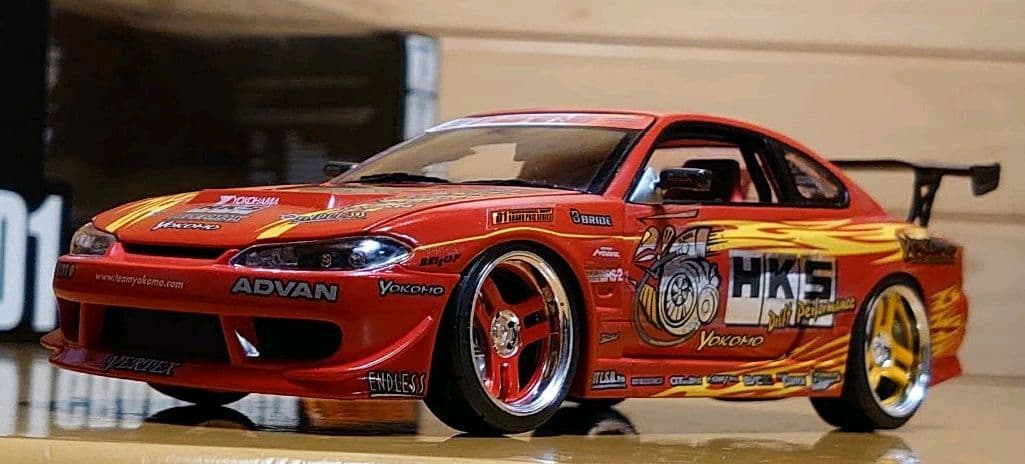 ホットワークス 1/24 D1シリーズ HKS S15 シルビア HW24008 - メルカリ