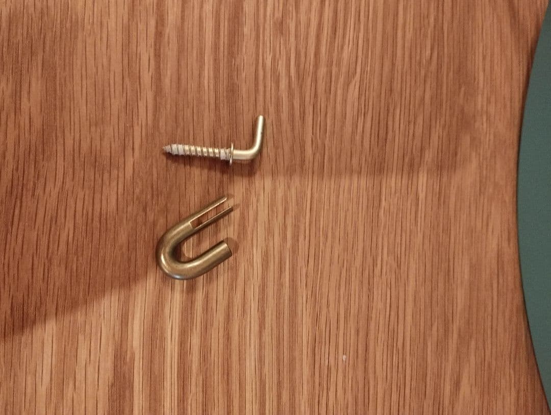 ムーべ　ウォールミラー　50センチ　ブラス