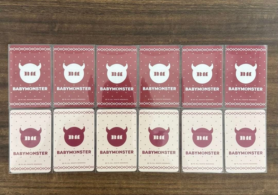 BABYMONSTER YG新年　ラキドロ　12枚セット