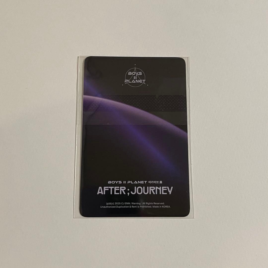 キムゴヌ ゴヌ 12 ボイプラ2 アーカイブ展 トレカ 韓国 week1 1週目