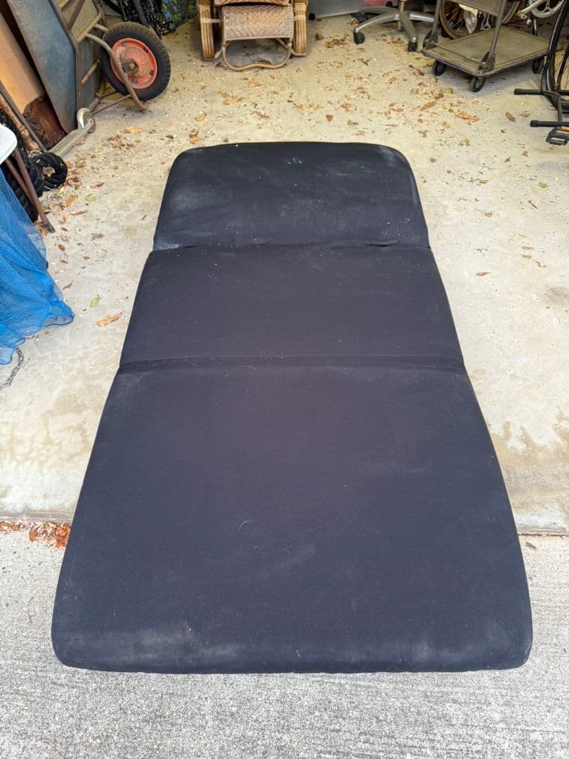 ソファーベッド　シングルベッド　フランスベッド　3つ折りベッド　専用カバー付き