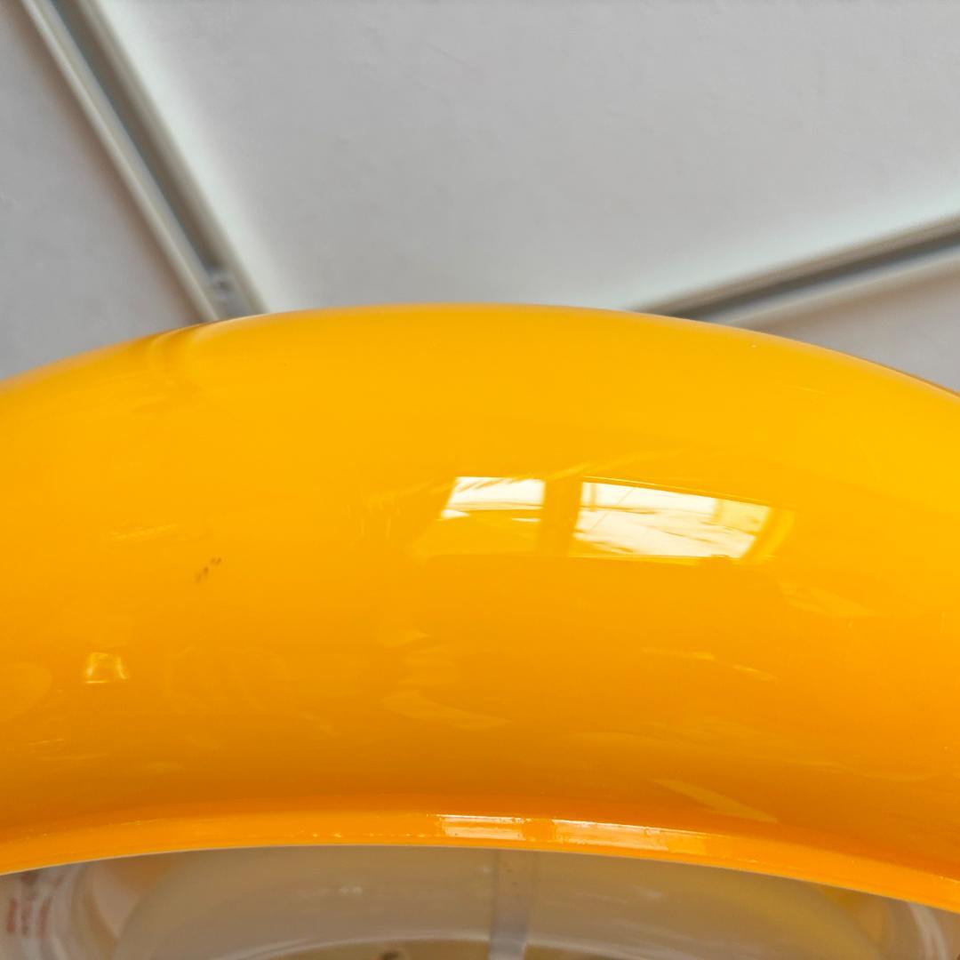 レトロ ポップ 昭和 松下電工 ナショナル 照明器具 ペンダントライト イエロー