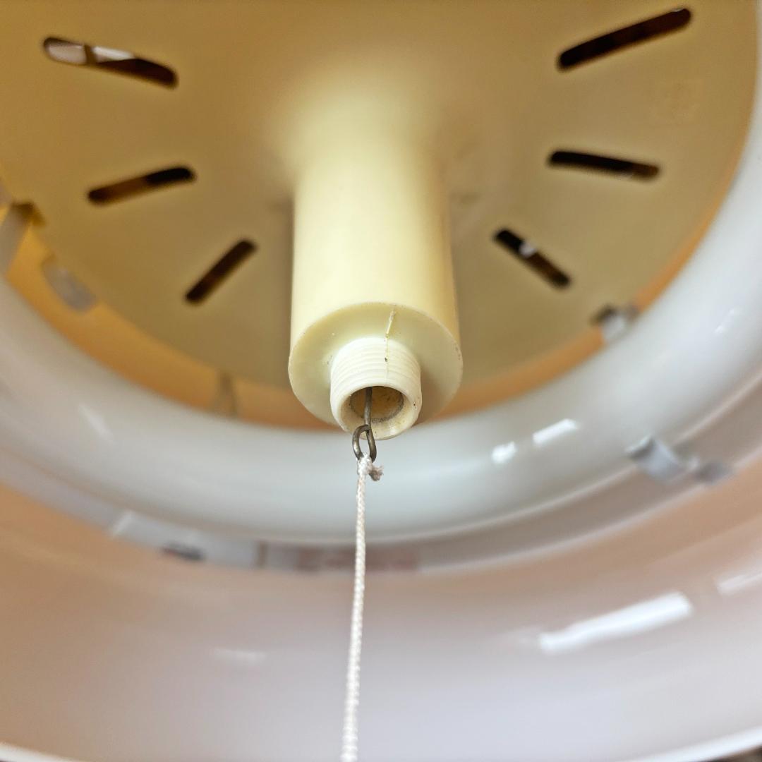 レトロ ポップ 昭和 松下電工 ナショナル 照明器具 ペンダントライト イエロー