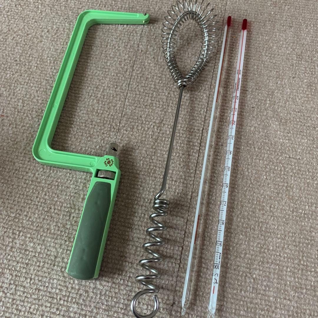 カフェドサボン手作り石鹸用型&その他道具セット