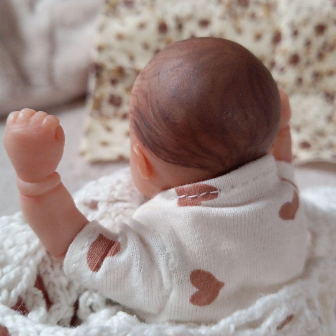 樹脂粘土 すやすやベビー✩.*˚ リボーンドール