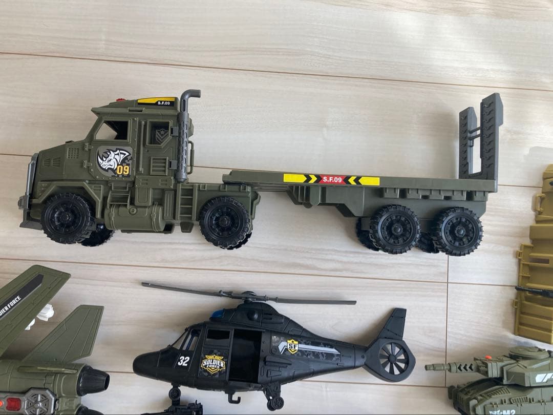 廃盤レア トイザらス限定 ソルジャーフォース色々セット 消毒掃除済み