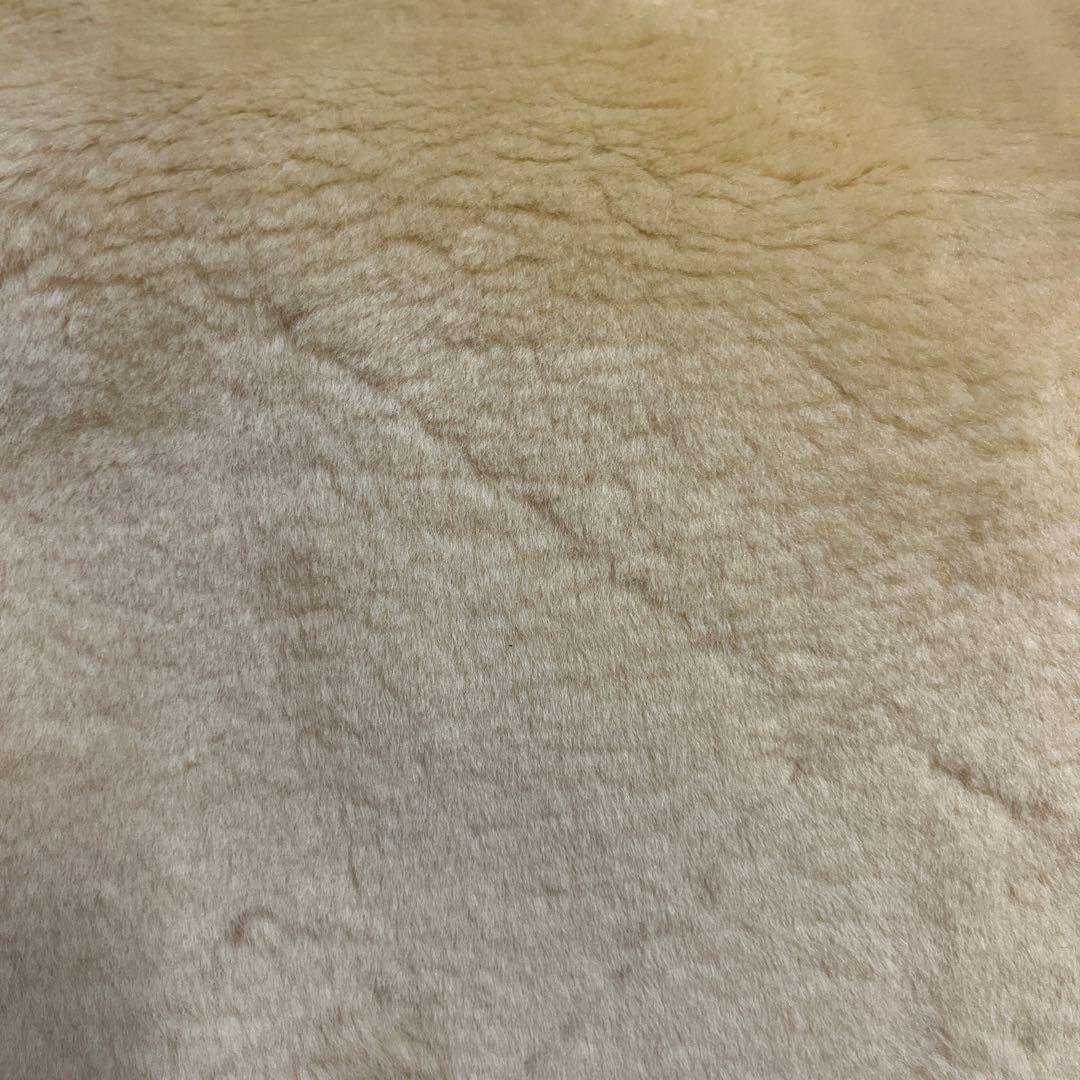 フランスベッド　　ムートン敷き布団 ベージュ　シングルサイズ