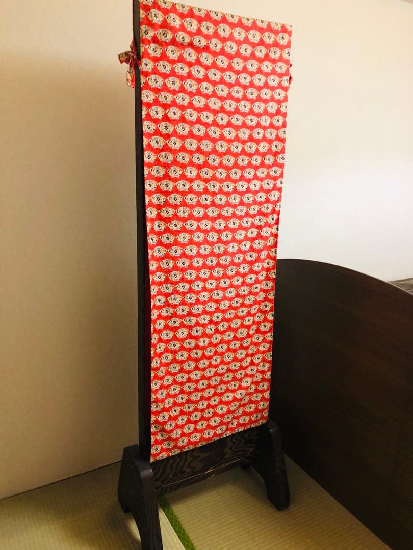 和風スタンドミラー(姿見)