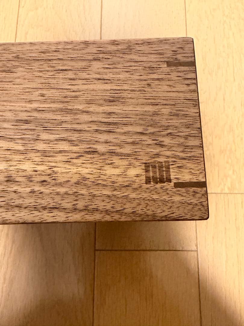 マスターウォール　masterwal ティッシュボックス　ウォールナット 新品