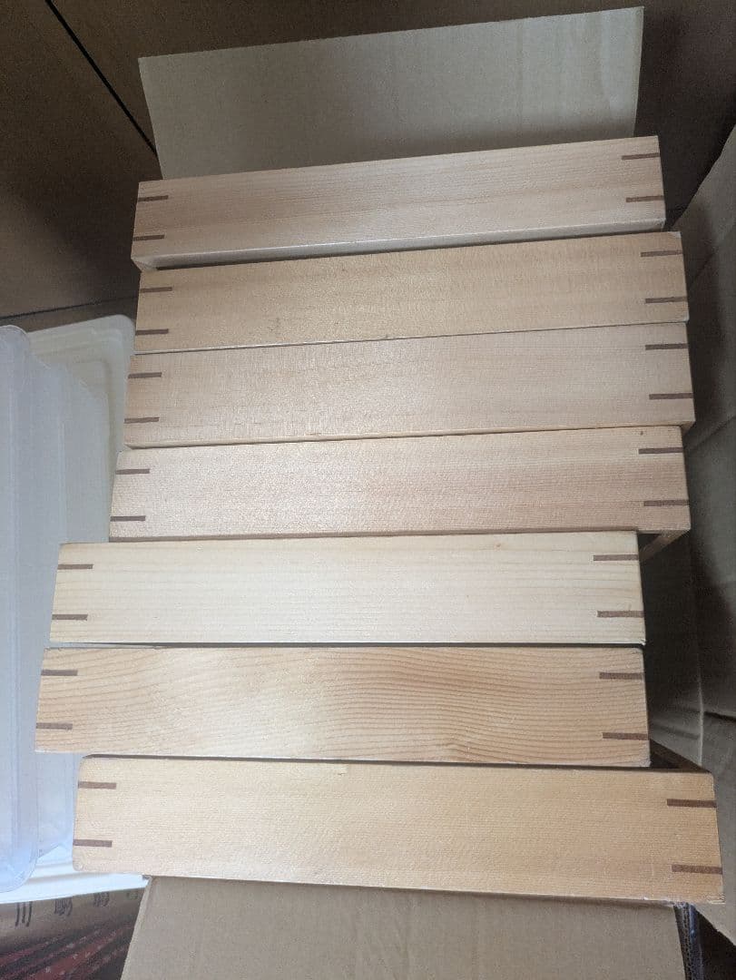 白木デリカバット　7枚セット