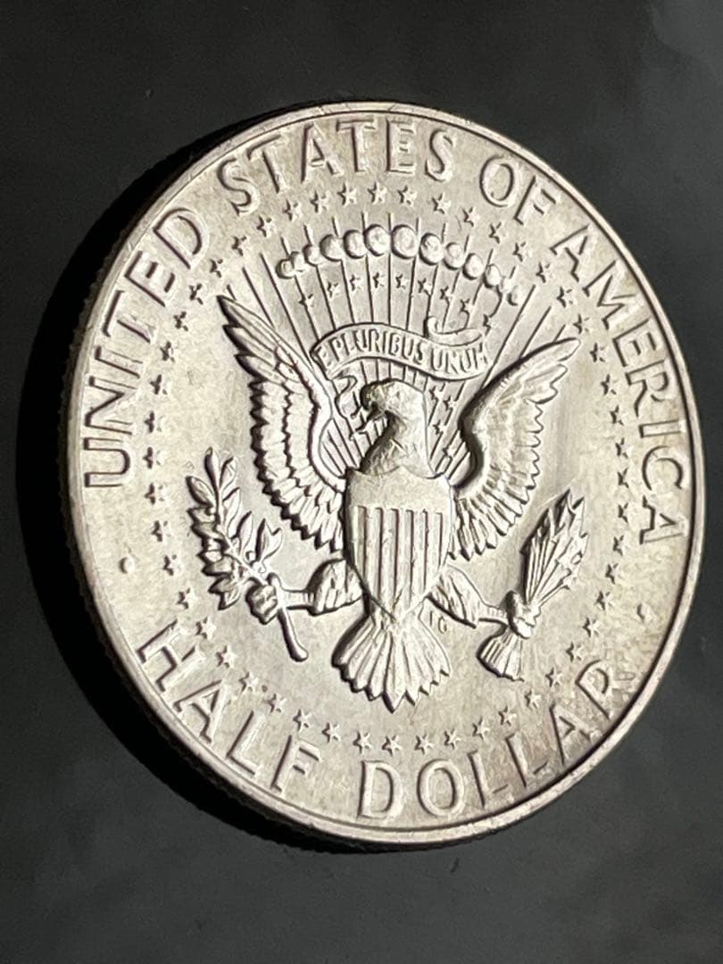 ケネディハーフダラー1964　銀貨　美品