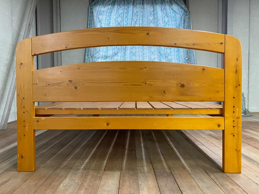 高さ3段調節　すのこベッド　セミダブル