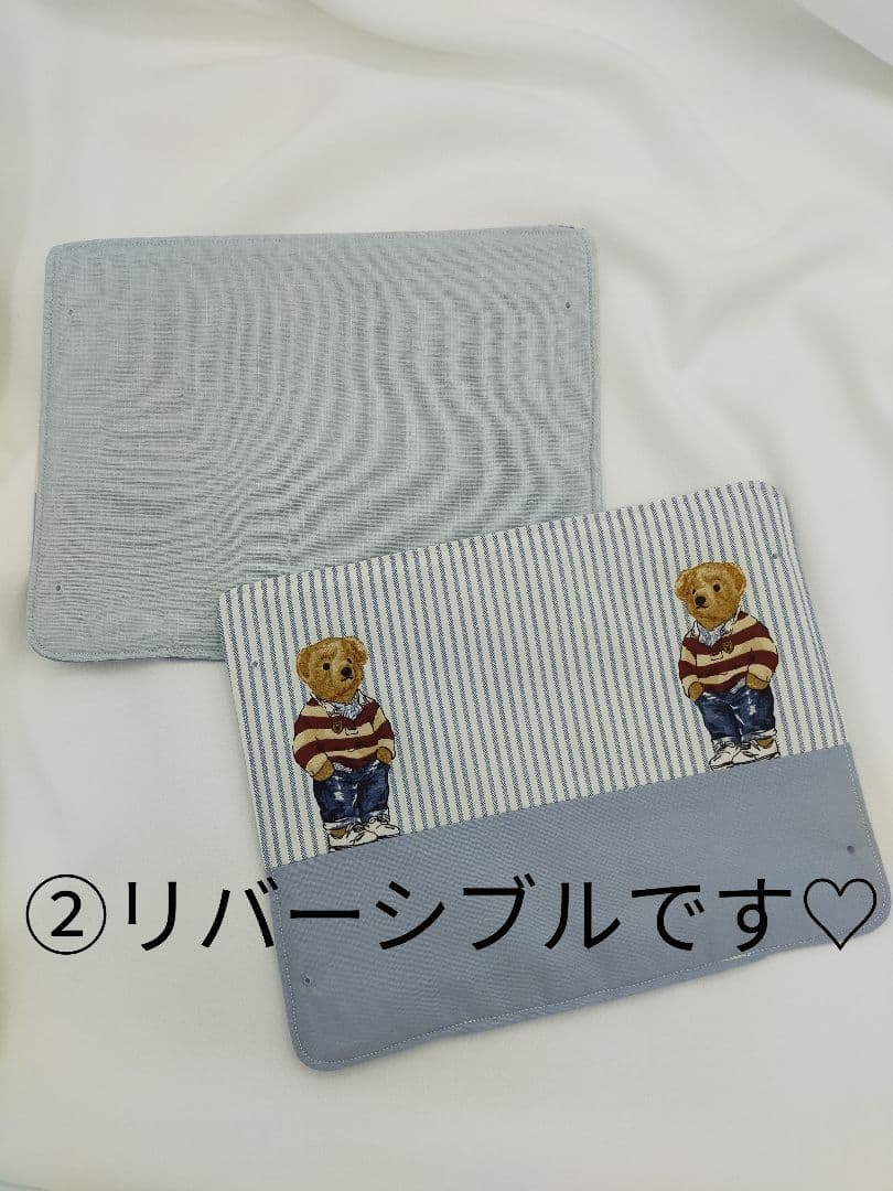 抱っこひも用　よだれカバー　セミオーダーページ　エルゴ対応　選べるボタン