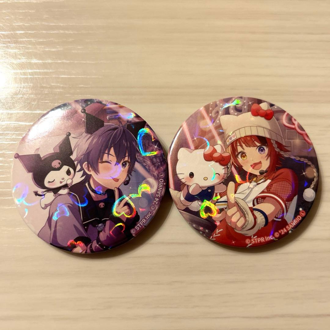 すとぷり サンリオ 缶バッジ ななもり 莉犬 ホロ - メルカリ