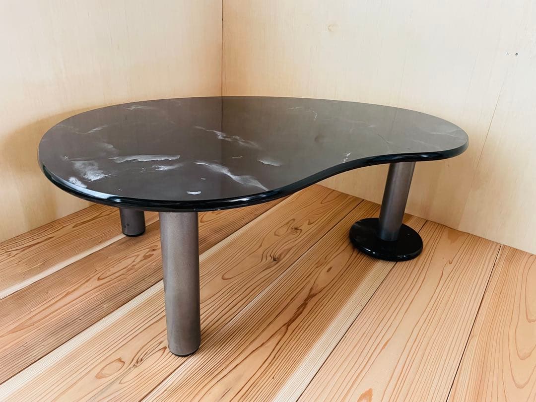 80-90s/ビーンズ/コーヒーテーブル/ヴィンテージ/レトロ/ポップ