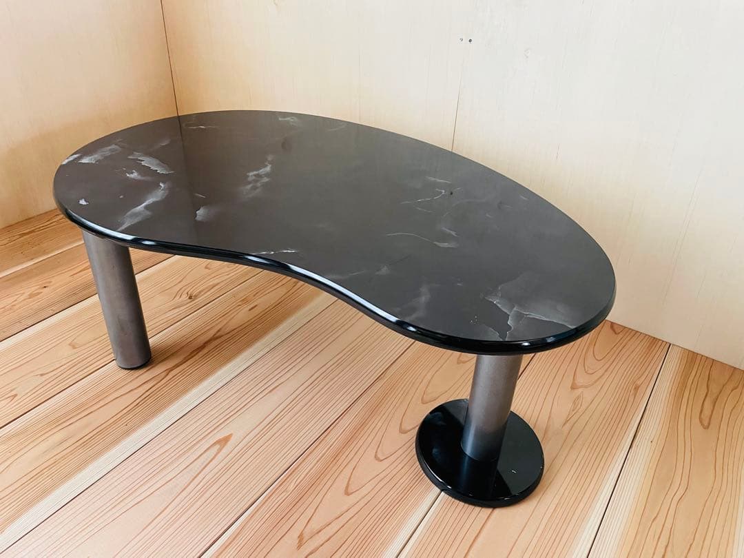 80-90s/ビーンズ/コーヒーテーブル/ヴィンテージ/レトロ/ポップ