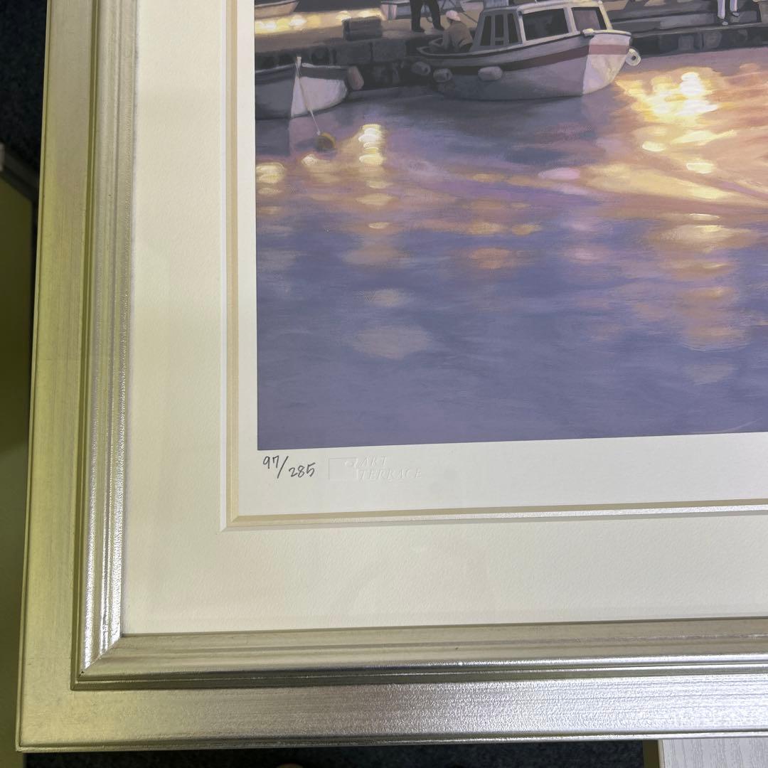 マコクン様専用です【真作】笹倉鉄平 シルクスクリーン ヴィーナスの港