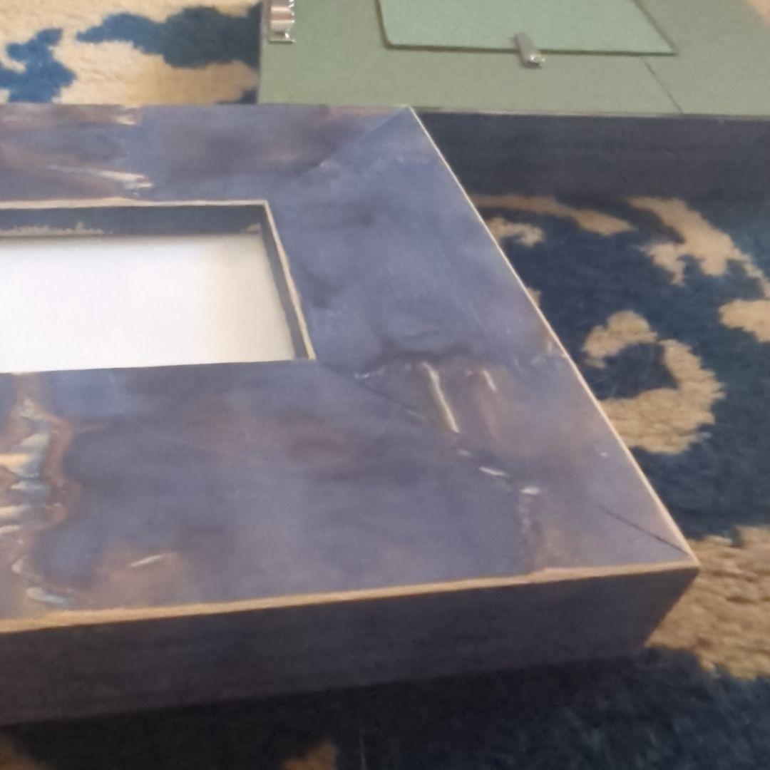 イタリア製、ミニフォトフレームふたつセット