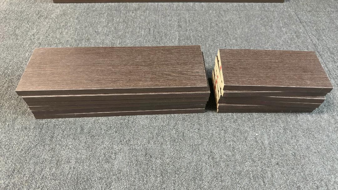 【ほぼ完品】ニトリ スライド書棚 モッサ80 ダークブラウン 本棚 収納