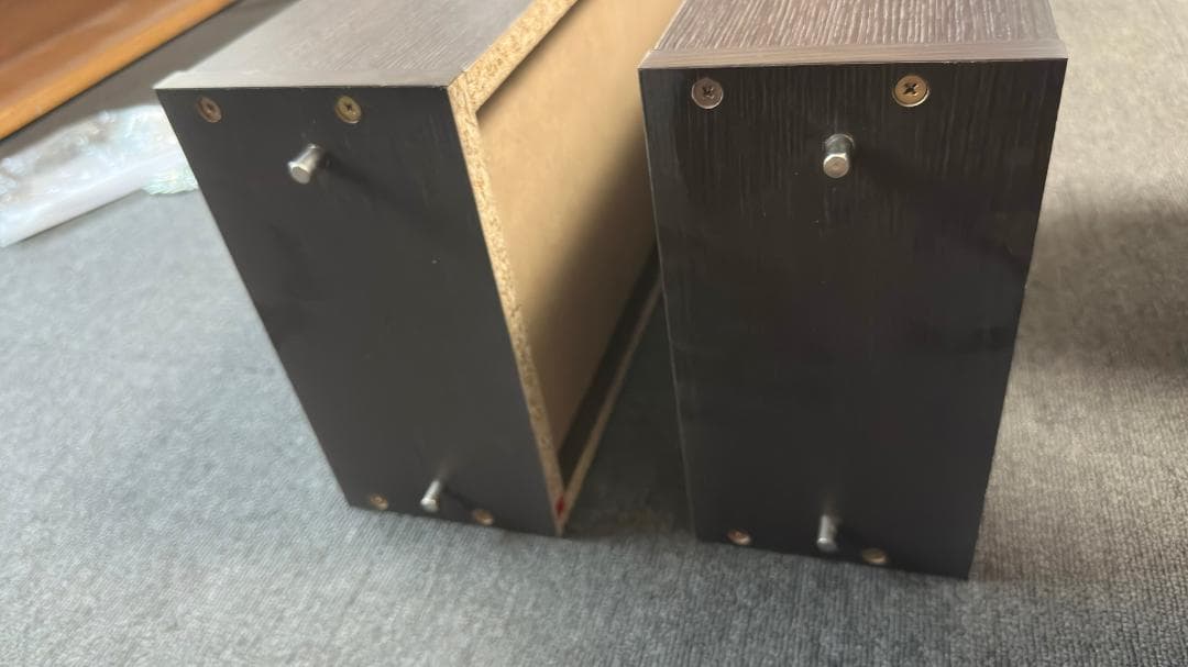 【ほぼ完品】ニトリ スライド書棚 モッサ80 ダークブラウン 本棚 収納