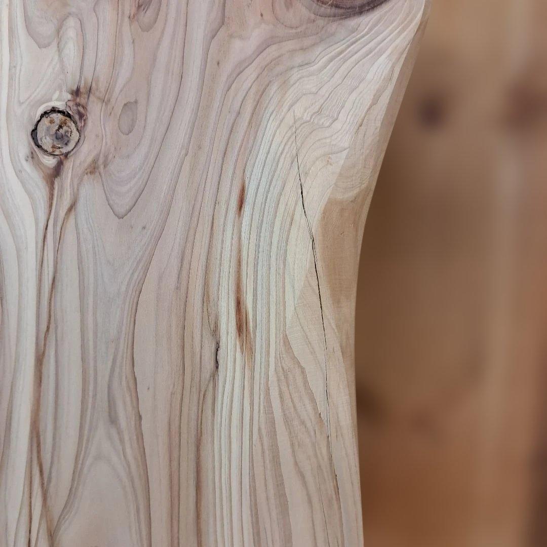 杉無垢 自然な形状 椅子 チェアー 腰掛け 植物置き台 テーブル