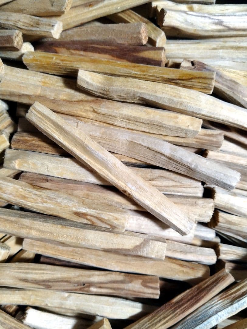 天然お香木インセンス最高級エクアドル産パロサント100本説明書付き浄化ＡＡＡ