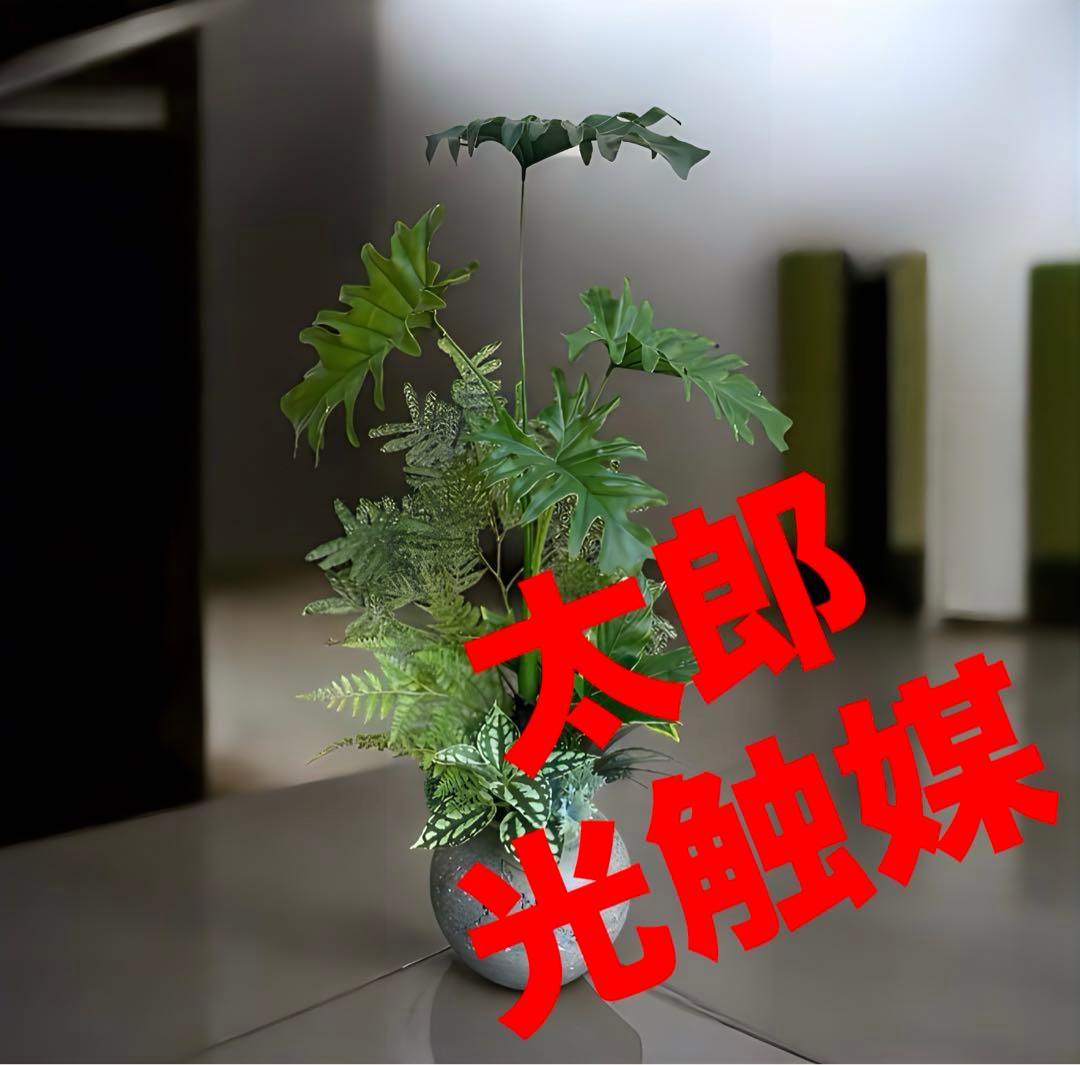 光触媒　人工観葉植物　モンステラ　フェイクグリーン　スプリットアレンジ10ne