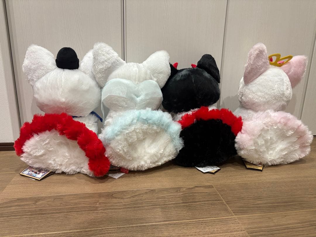 ちょコンと九尾さま ウルトラBIG ぬいぐるみ 妖怪変化 4種