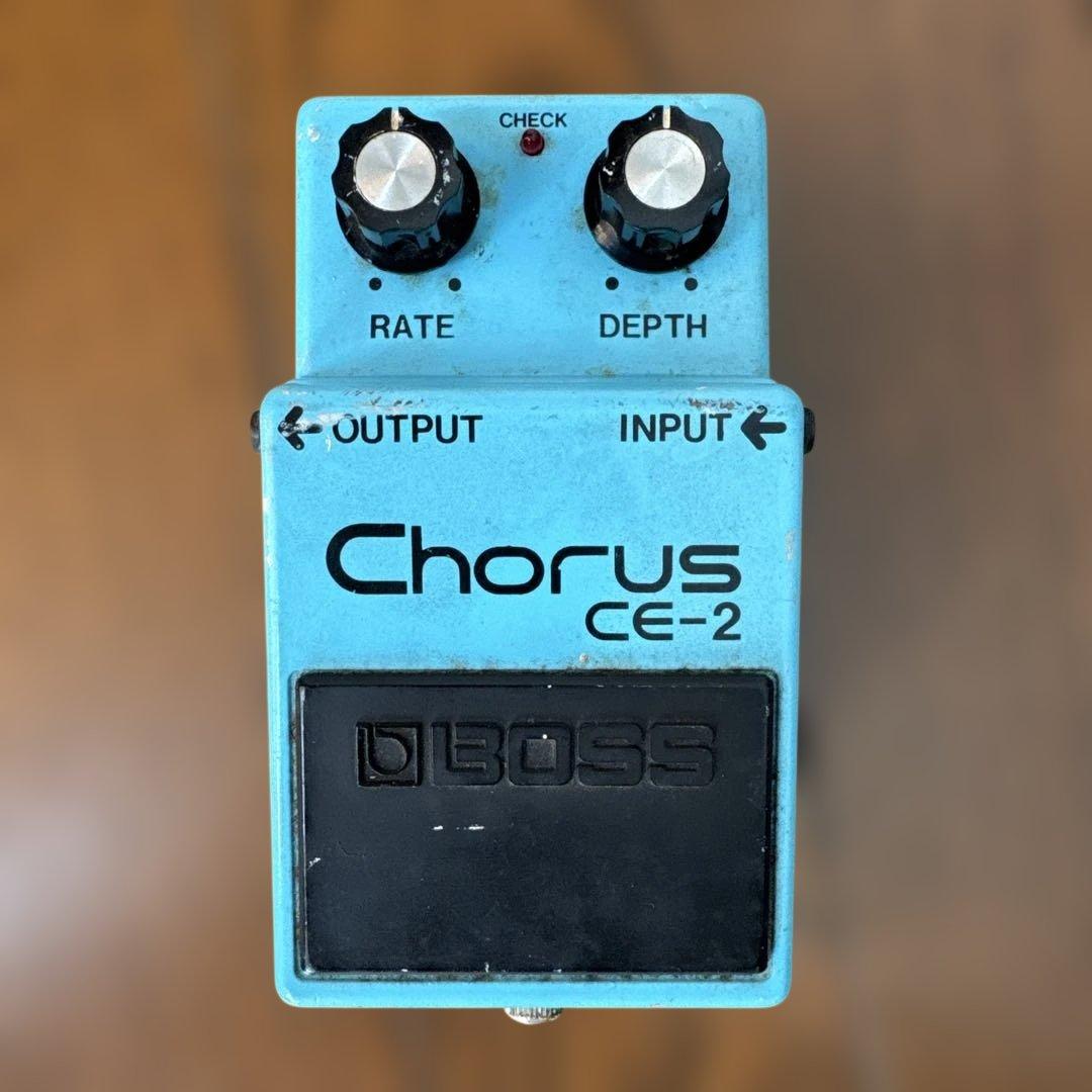 【名機/日本製】BOSS CE-2 Chorus コーラス 銀ネジ　ビンテージ
