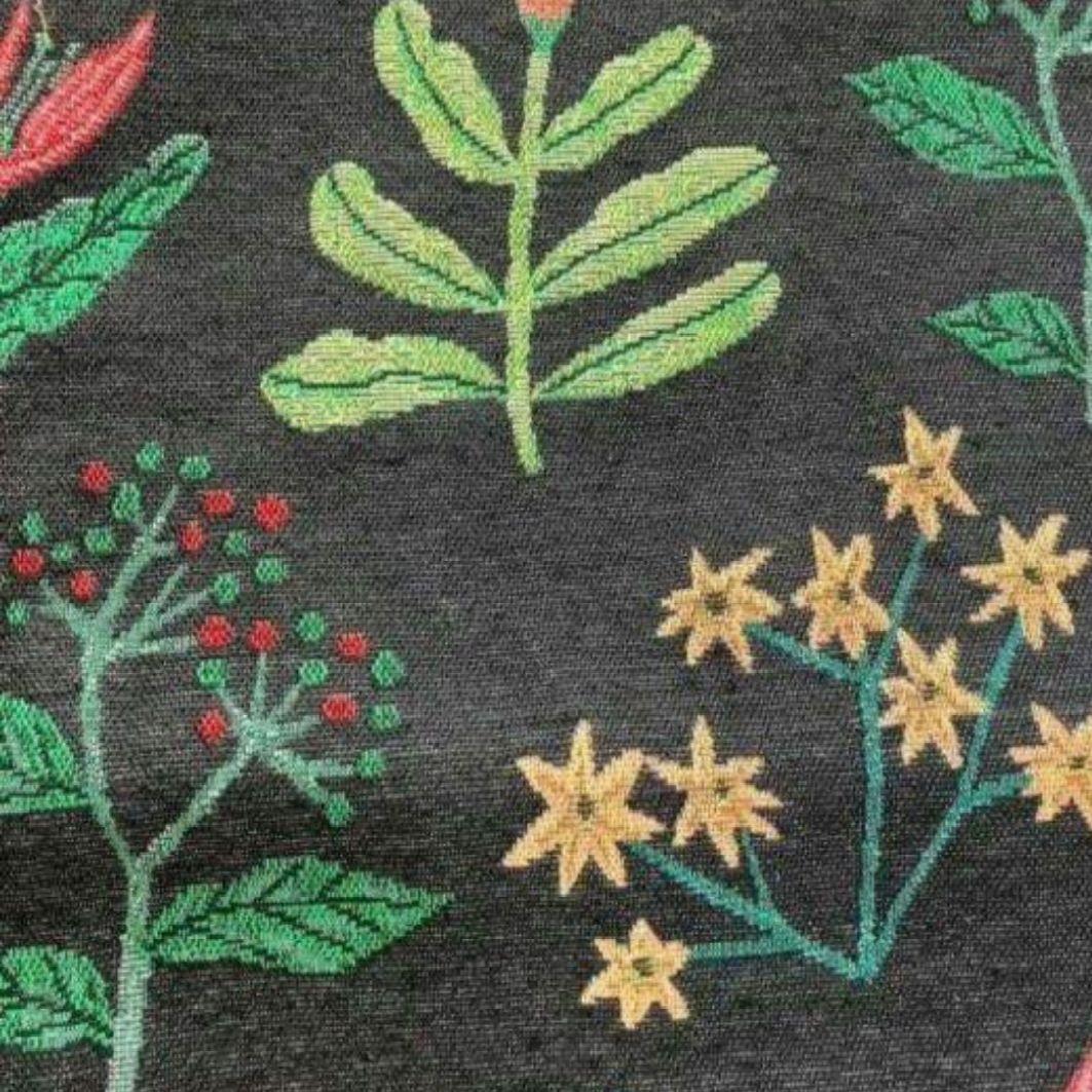 新品　松尾ミユキ　クッションカバー　フラワー 2　45×45cm　花柄