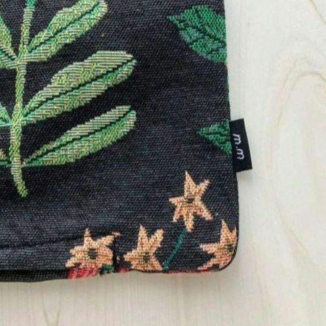 新品　松尾ミユキ　クッションカバー　フラワー 2　45×45cm　花柄