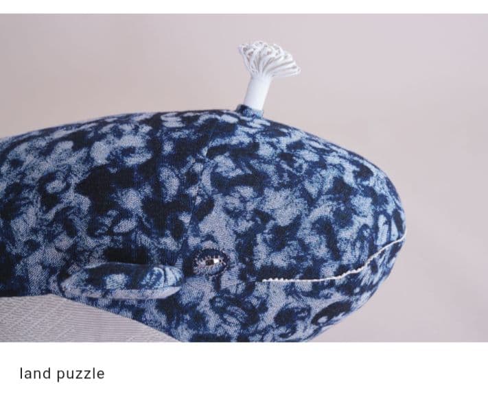 ミナペルホネン　Quzyla クジラ クッション