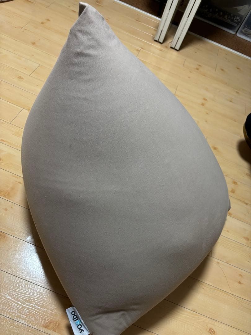 【美品】Yogibo ヨギボー ピラミッドライトグレー(グレージュ)