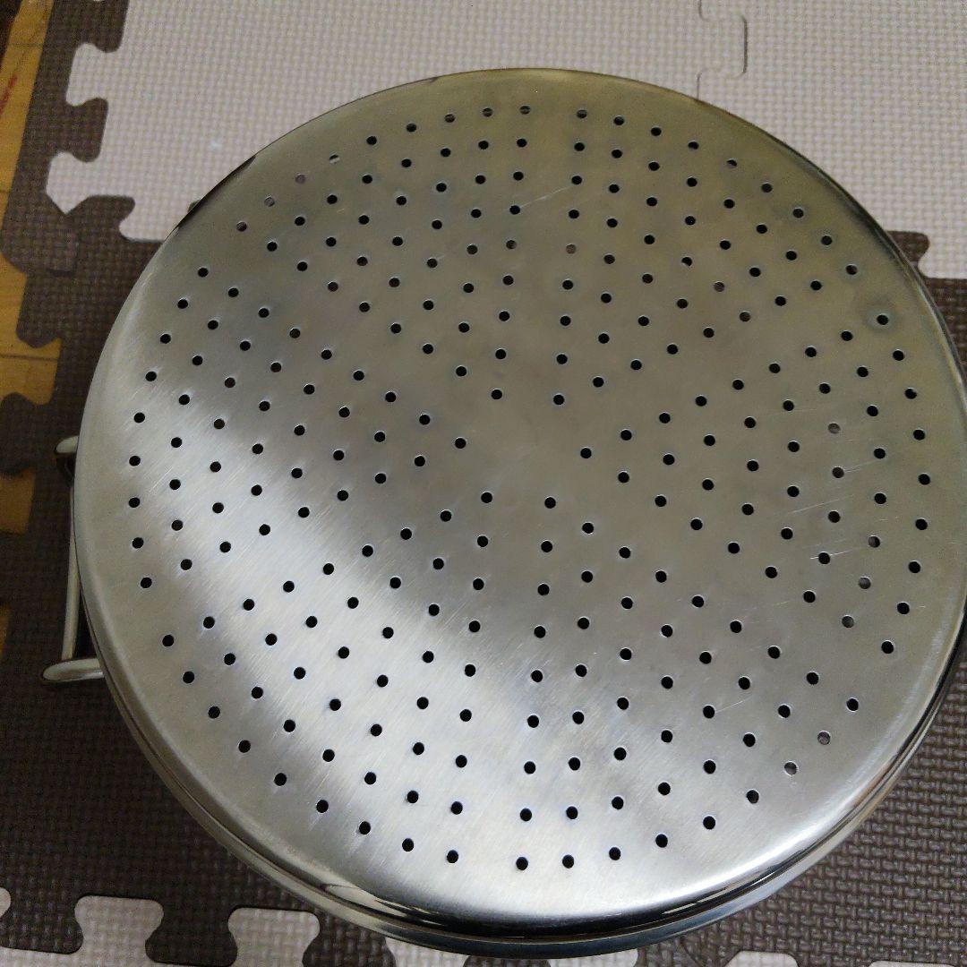 ジオプロダクト 蒸し器付鍋 25cm geo PRODUCT