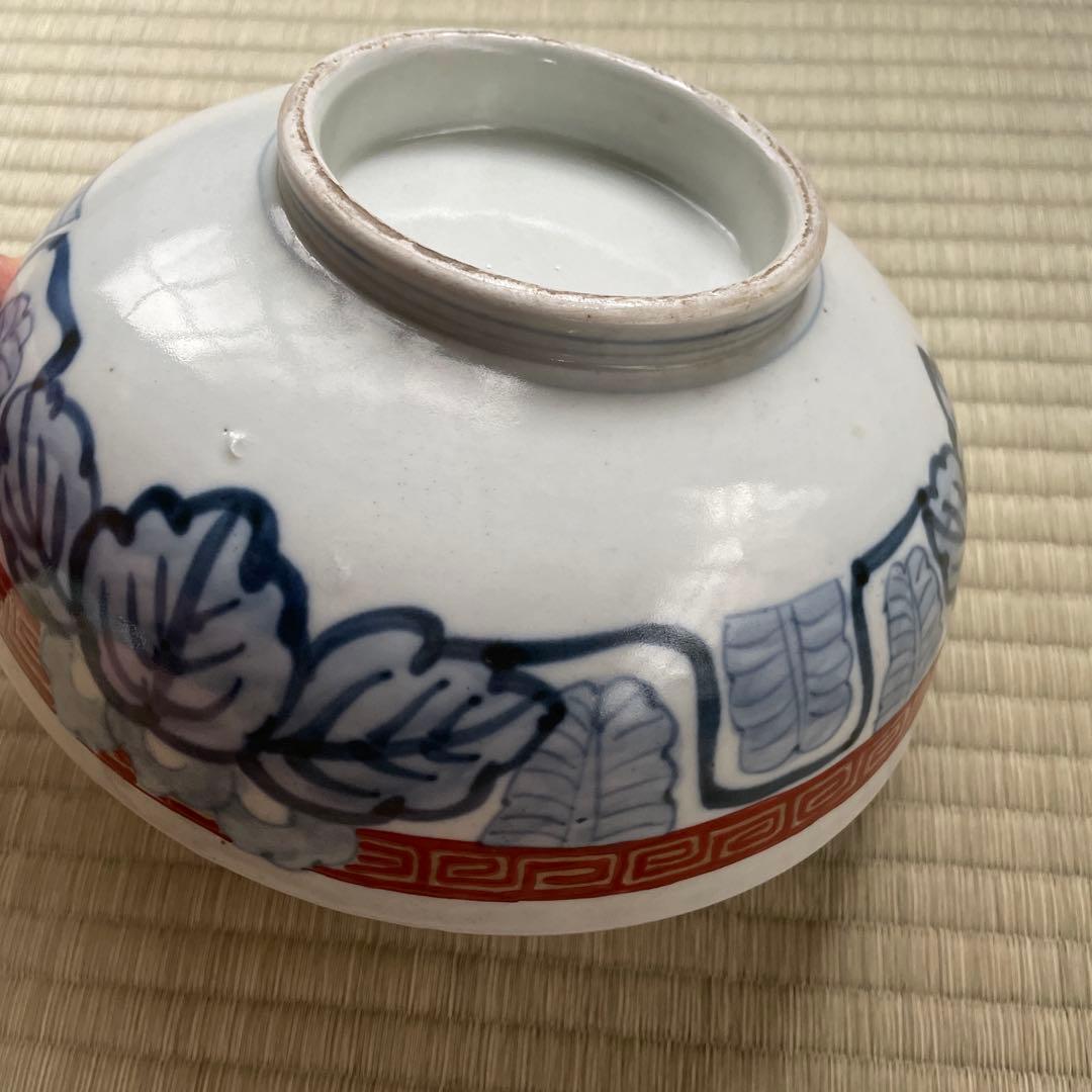 絵付け陶器　中鉢