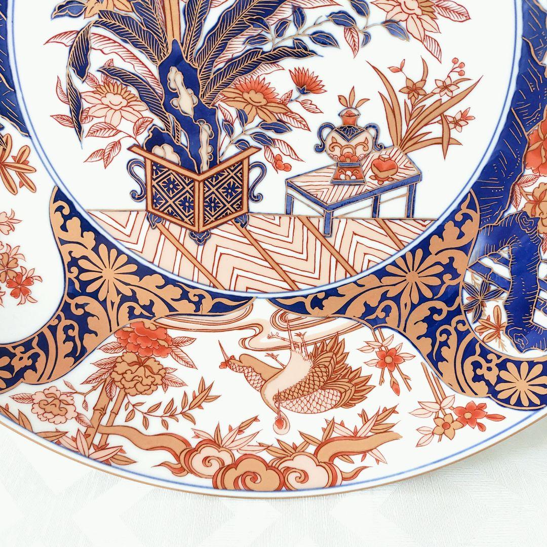 未使用】弥左エ門 飾り皿 大皿 有田焼 37cm 骨董品 - メルカリ