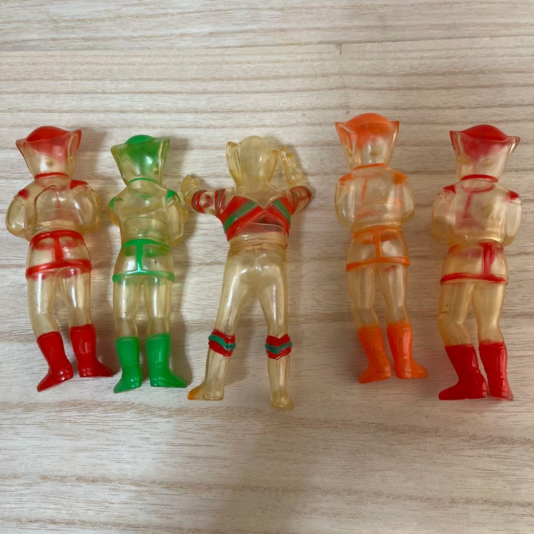 ブルマァク 怪獣シリーズ トリプルファイター 5体