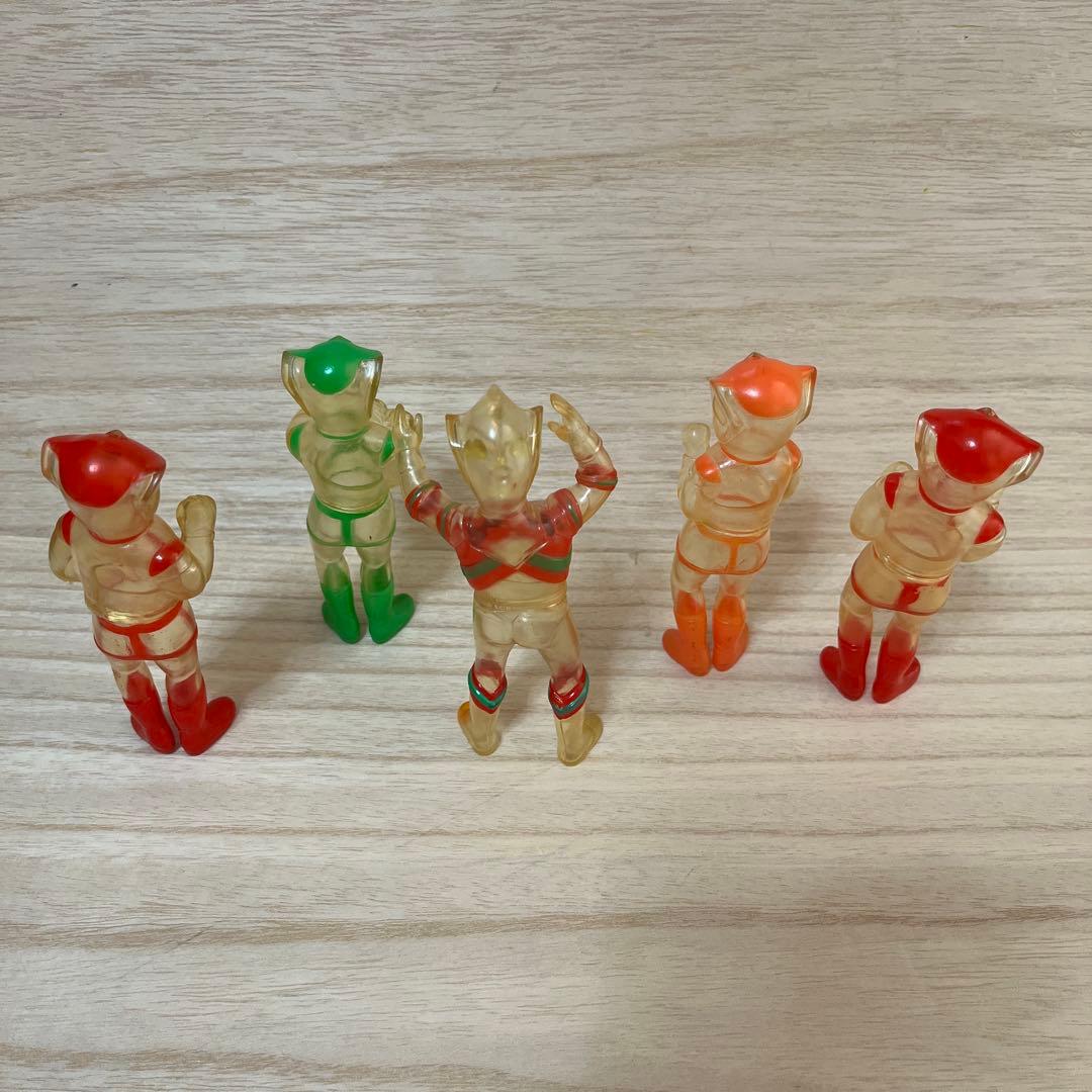 ブルマァク 怪獣シリーズ トリプルファイター 5体