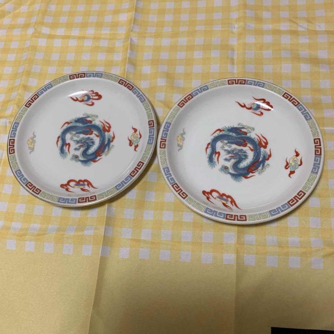 Sango china japan 中華皿ラーメンどんぶりセット　昭和レトロ