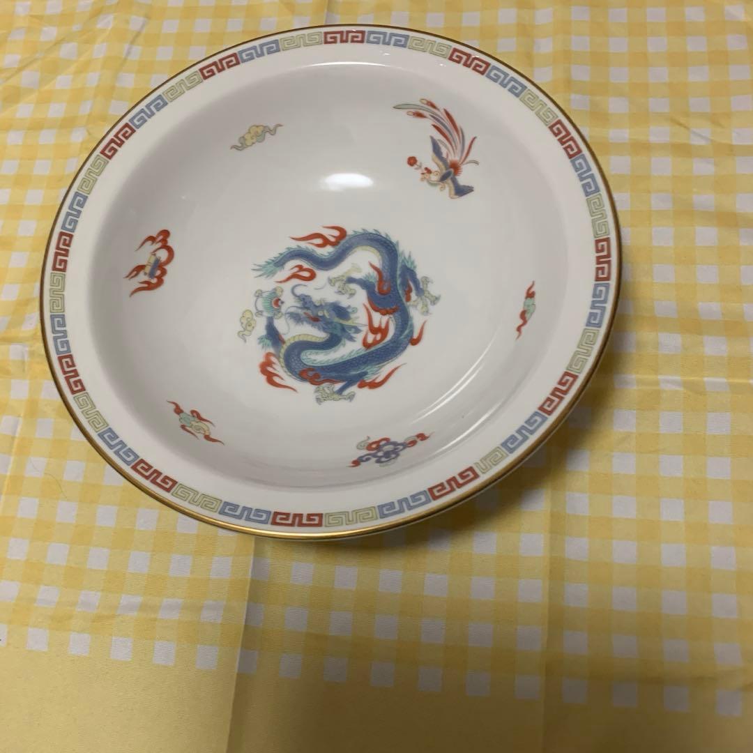 Sango china japan 中華皿ラーメンどんぶりセット　昭和レトロ