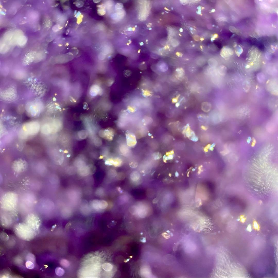 高品質 アメジスト クラスター 468g☆美結晶☆美極濃紫