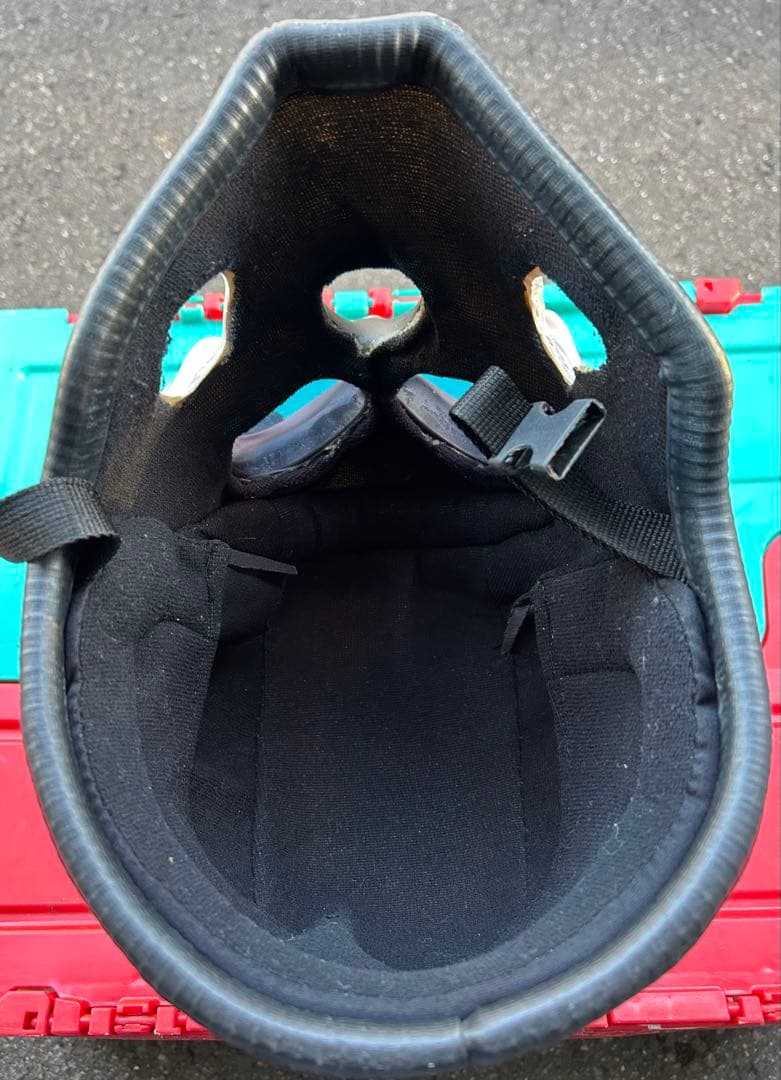 スカルマスク 角付き ホワイト ブラック