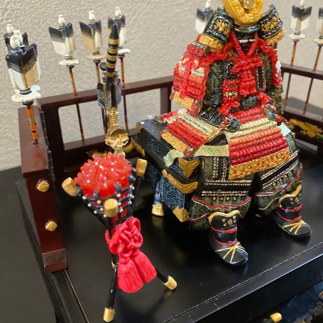 五月人形　武者人形ミニチュア９点セット