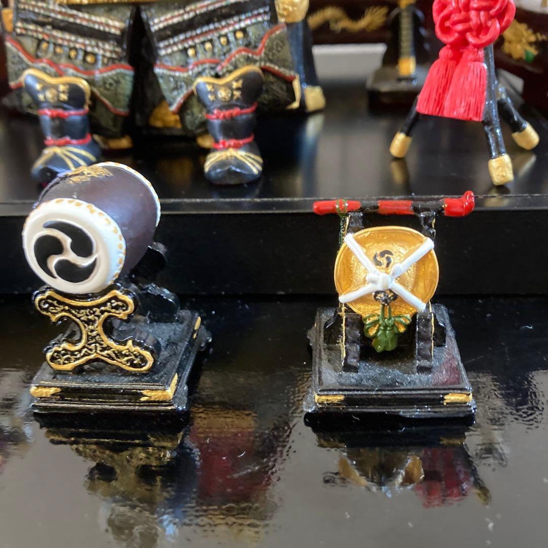 五月人形　武者人形ミニチュア９点セット