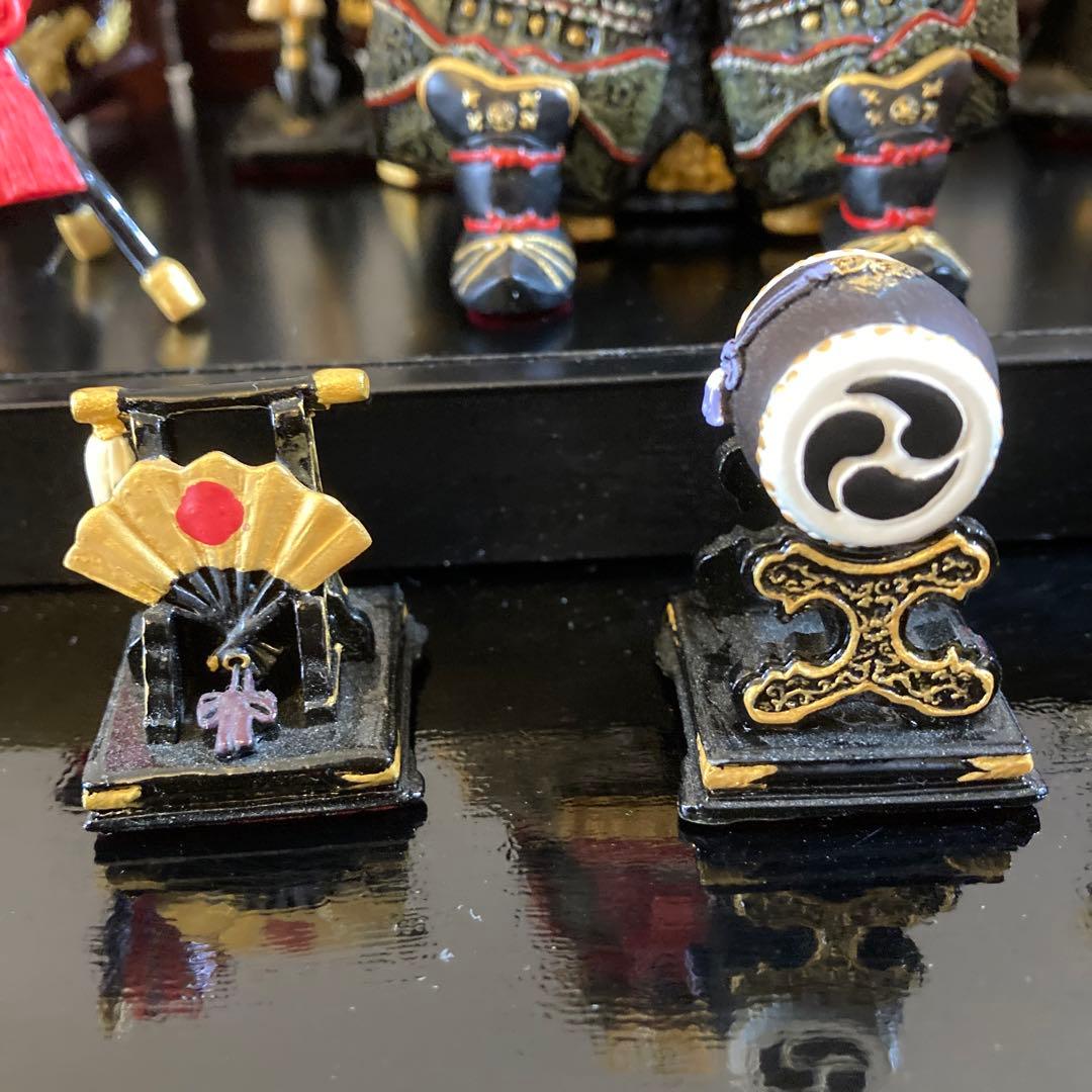 五月人形　武者人形ミニチュア９点セット