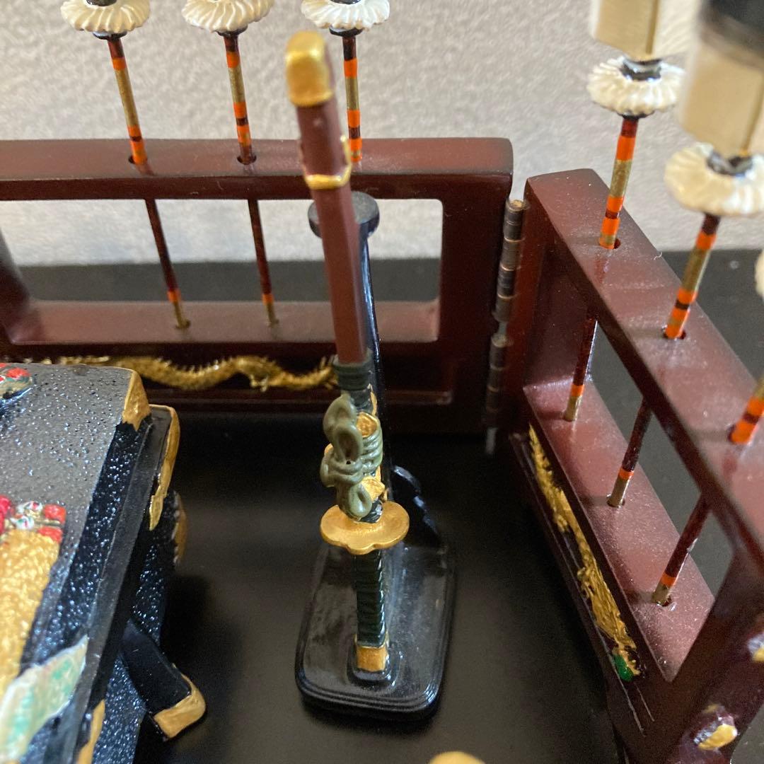 五月人形　武者人形ミニチュア９点セット