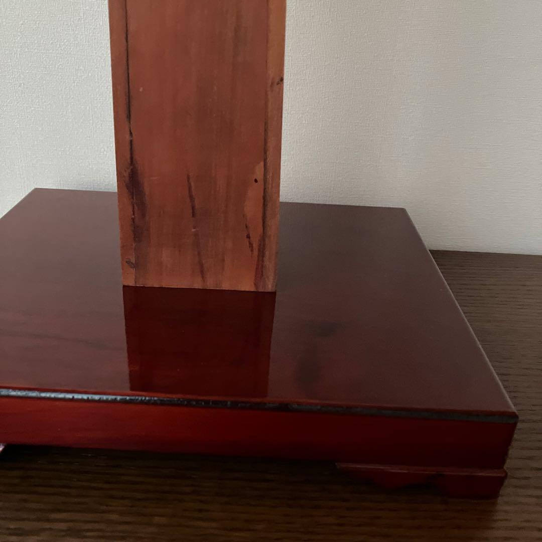 久月＊羽子板・台座あり・箱あり