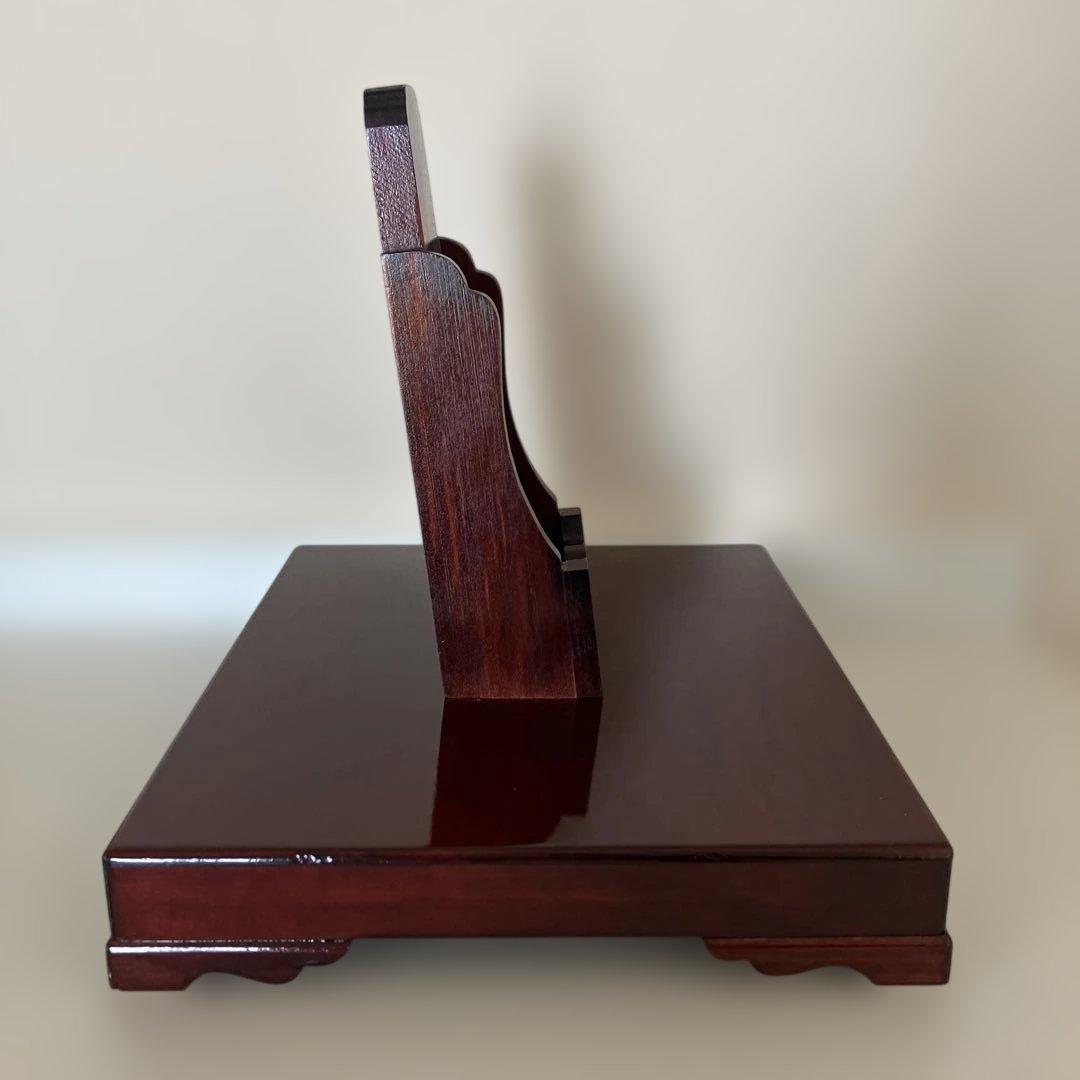 久月＊羽子板・台座あり・箱あり